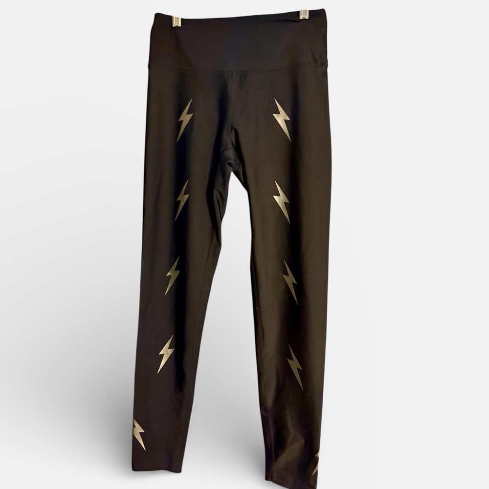Black Leggings with Silver By electric yoga